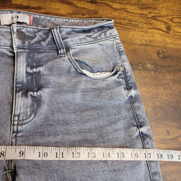 Cabi Jeans Size 6 High Rise Skinny Vapor Wash 3939 Gray Stretch Denim - Picture 6 of 9
